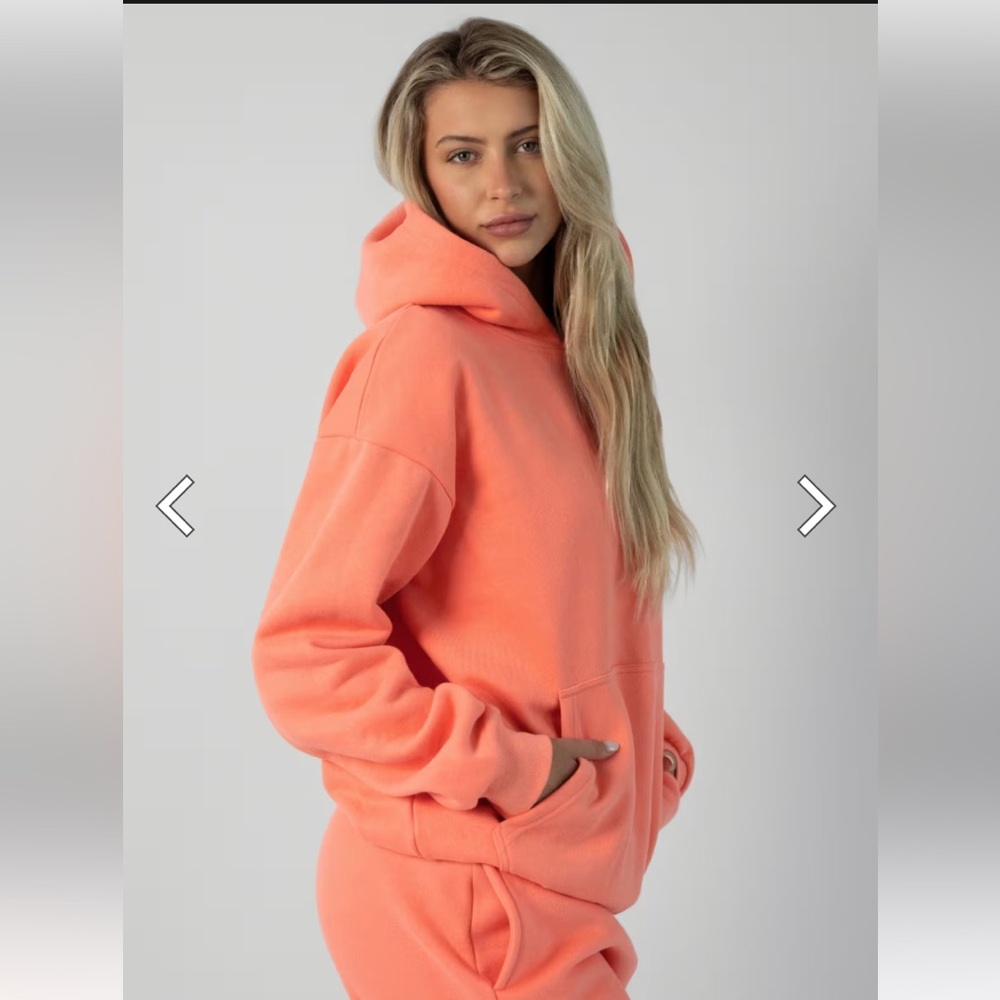Comfrt Signature Fit Hoodie Coral